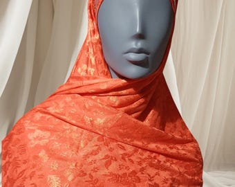 Tie Back hijab