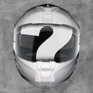 Custom Motorradhelm Design Mock-Up