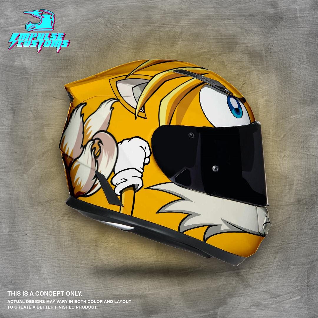 DIY Kitsune Guardian Motorcycle Helmet Design