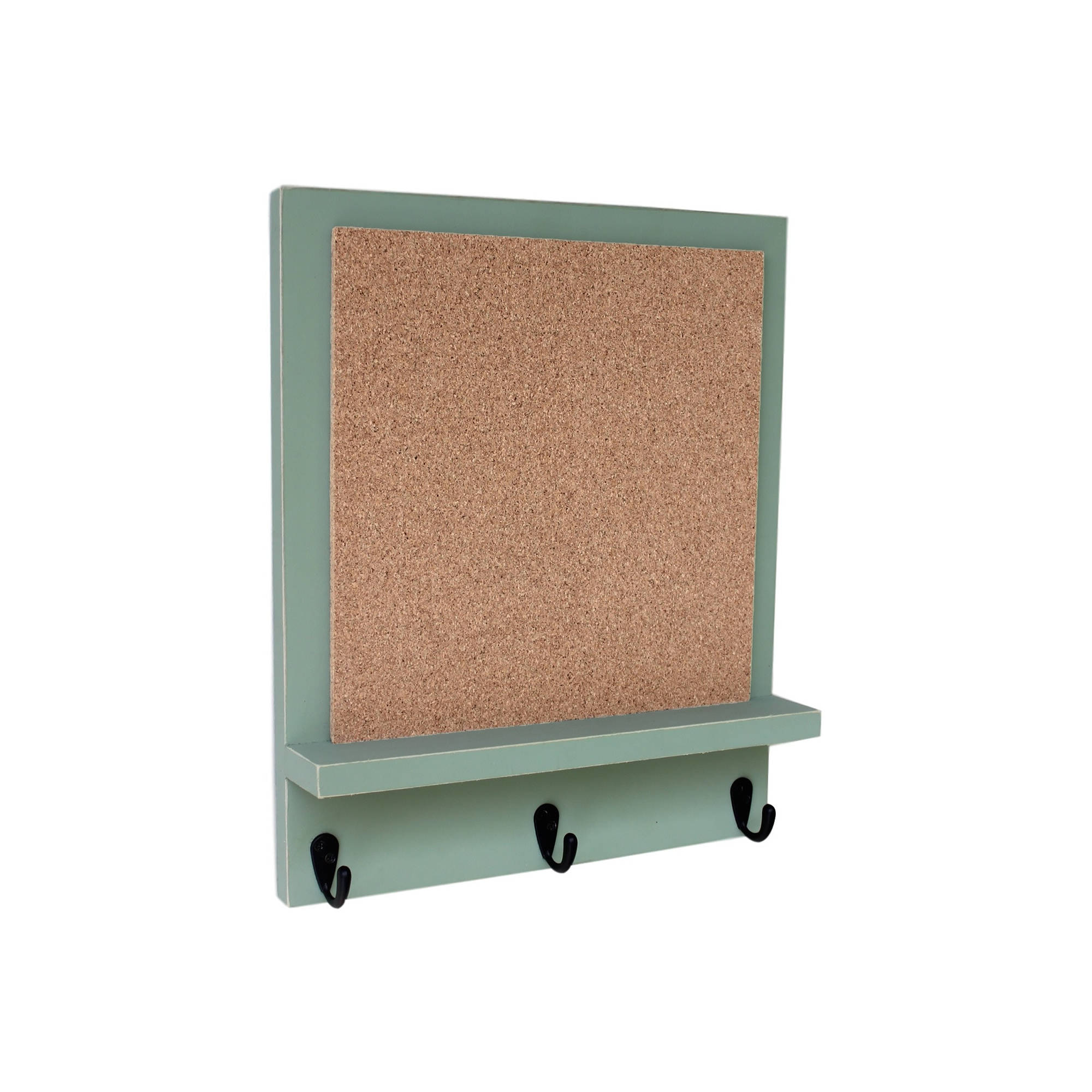 Custom Cork Board with 5 hooks Etsy