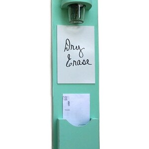 Mail Organizer Mail Holder Letter Holder Mail and Key Holder Mail Sorter Key Hooks Dry Erase image 3