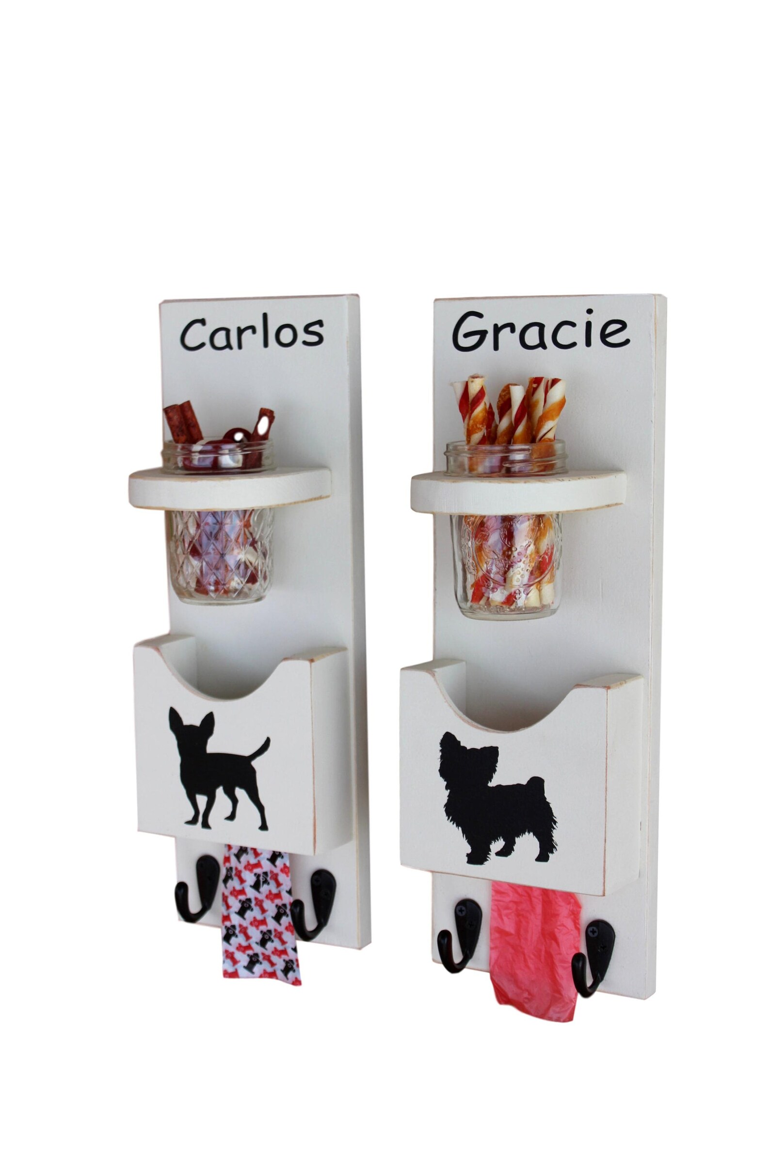Personalized Dog Leash & Treat Holder Etsy