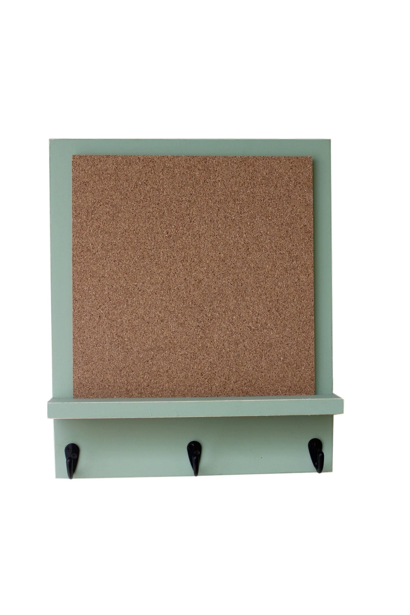 Custom Cork Board with 5 hooks Etsy