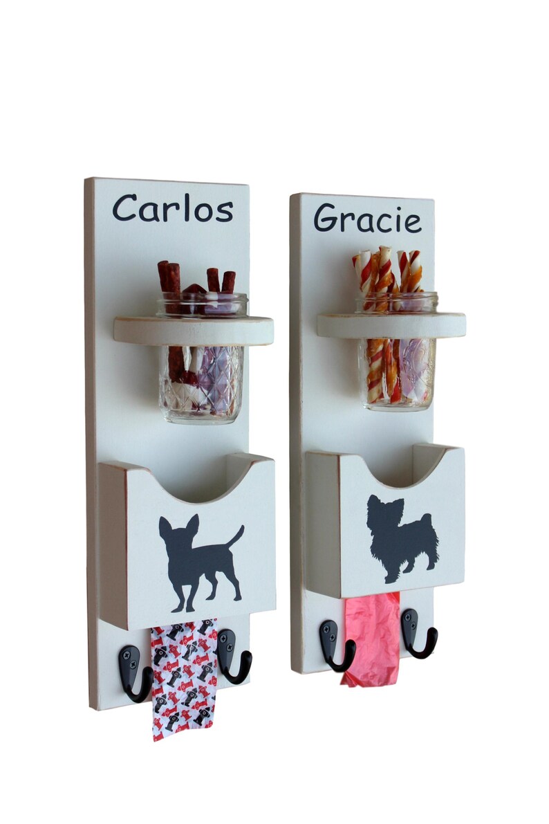Personalized Dog Leash & Treat Holder Etsy