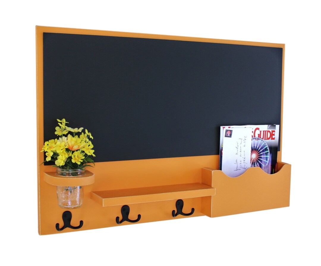 Mail Organizer Chalkboard Mail Organizer Large Chalkboard Mail Holder