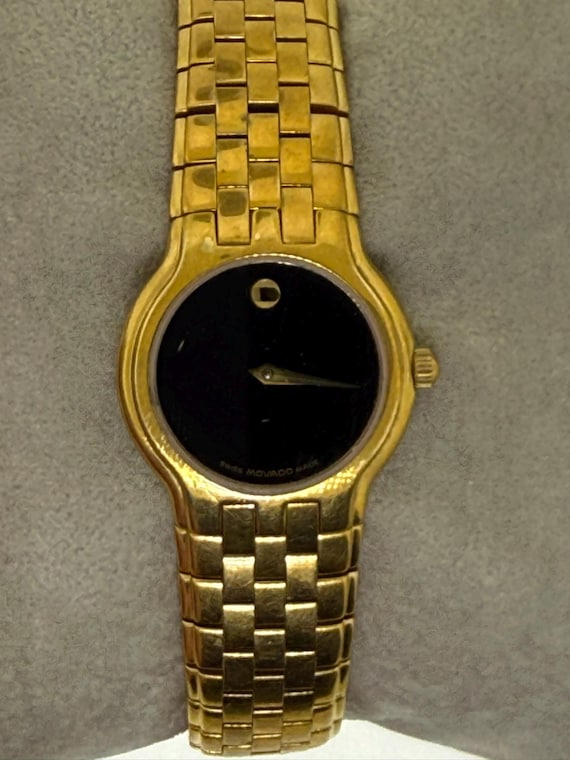 Movado museum gold tone - Gem