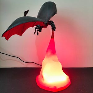 Dragon Themed LED Night Light – Flame Light