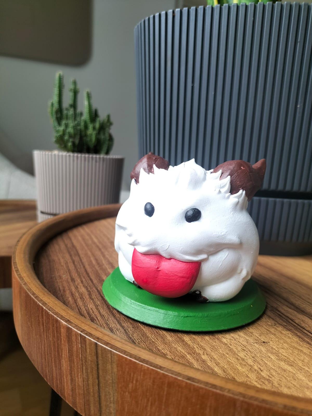 Poro Figure,League of Legends Poro,Collectible lol figure,Handmade Cute Gift,