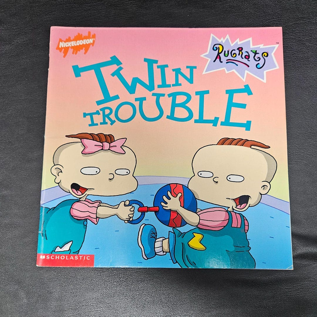 Rugrats Twin Trouble Paperback Storybook by Luke David Etsy