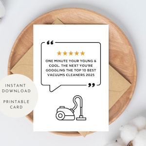 Carte de voeux amusante à imprimer | Téléchargement instantané | Pour maman, papa, grand-père, grand-mère, personnes âgées | Carte liée à l'âge | Vieilles blagues