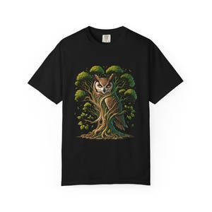 Nature-Inspired Owl T-Shirt,Wildlife Lover Gift,