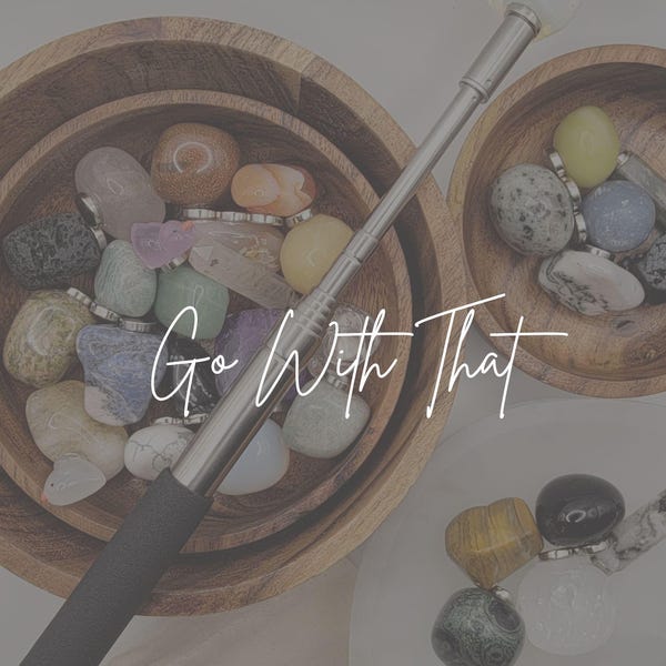 Go With That: Adornos para el cerebro, cristales y piedras preciosas, adorno magnético