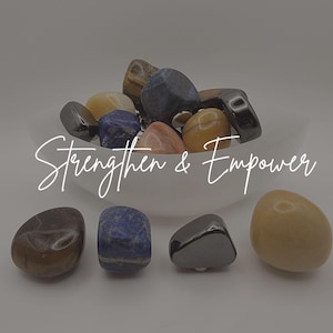 Strengthen & Empower: Brainspotting Pointer Toppers, Crystals and Gemstones, Magnetic Topper