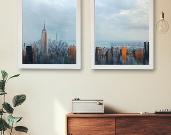 New York Skyline - Framed Prints . Abstract style.
