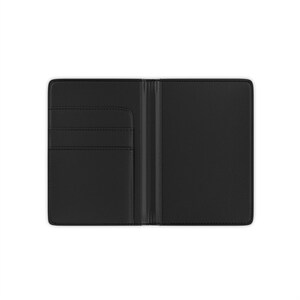 One Piece Luffy Passport Holder Anime Travel Wallet Straw Hat Pirate Gift for Manga Fans Going Merry Sunset Design image 2