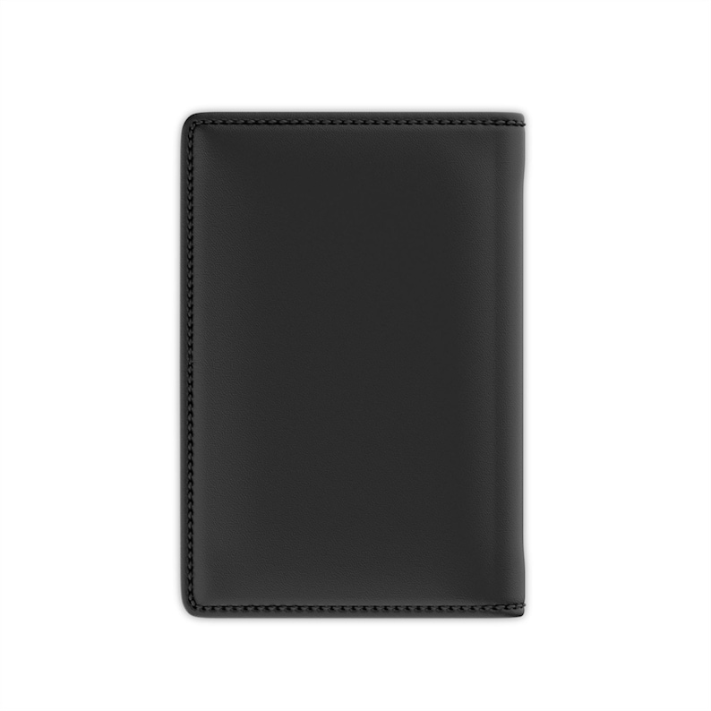 One Piece Luffy Passport Holder Anime Travel Wallet Straw Hat Pirate Gift for Manga Fans Going Merry Sunset Design image 3