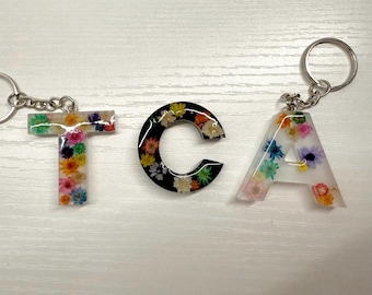 Floral Keychain Pendant
