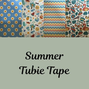 Tubie Tape - Summer - Medical Tape, Hypafix Tape for Feeding Tube, Central Lines, Oxygen