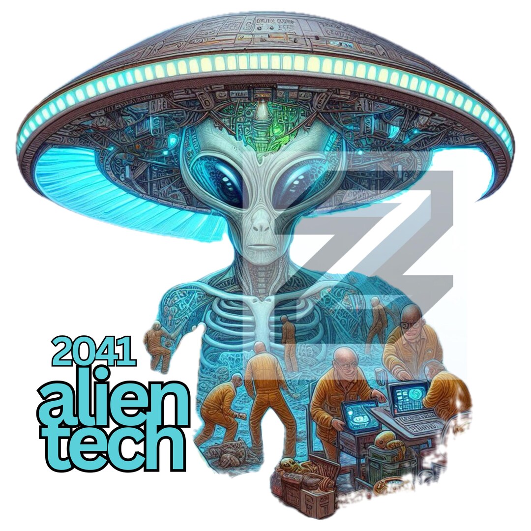 Clipart Alien Tech 2041 - Etsy