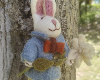 Handmade Wool Felt Keychains – Cute Needle Felted Animal Ornaments, Wool Felt Fluffy Friends, Unique Gift for Her, Bag Charms, Kawaii Decor