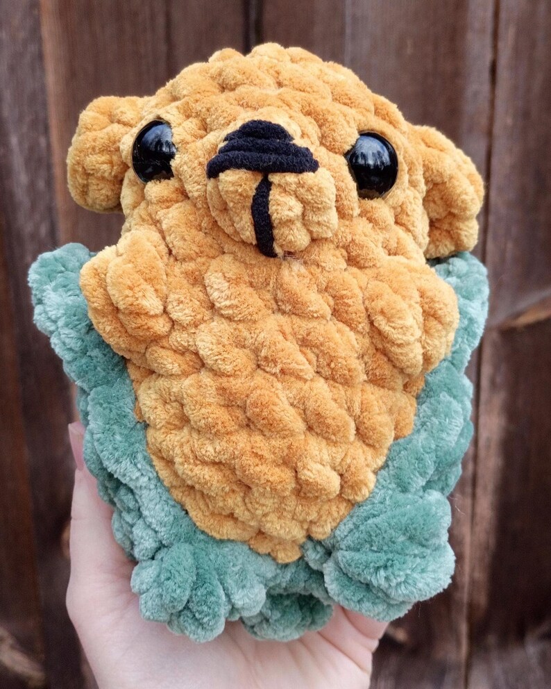 Corey the Corn Dog Crochet Pattern – Low-Sew Amigurumi PDF, Advanced Beginner Friendly Plush image 8