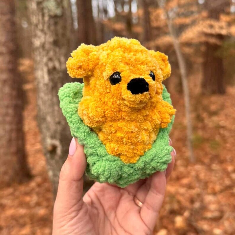 Corey the Corn Dog Crochet Pattern – Low-Sew Amigurumi PDF, Advanced Beginner Friendly Plush image 10