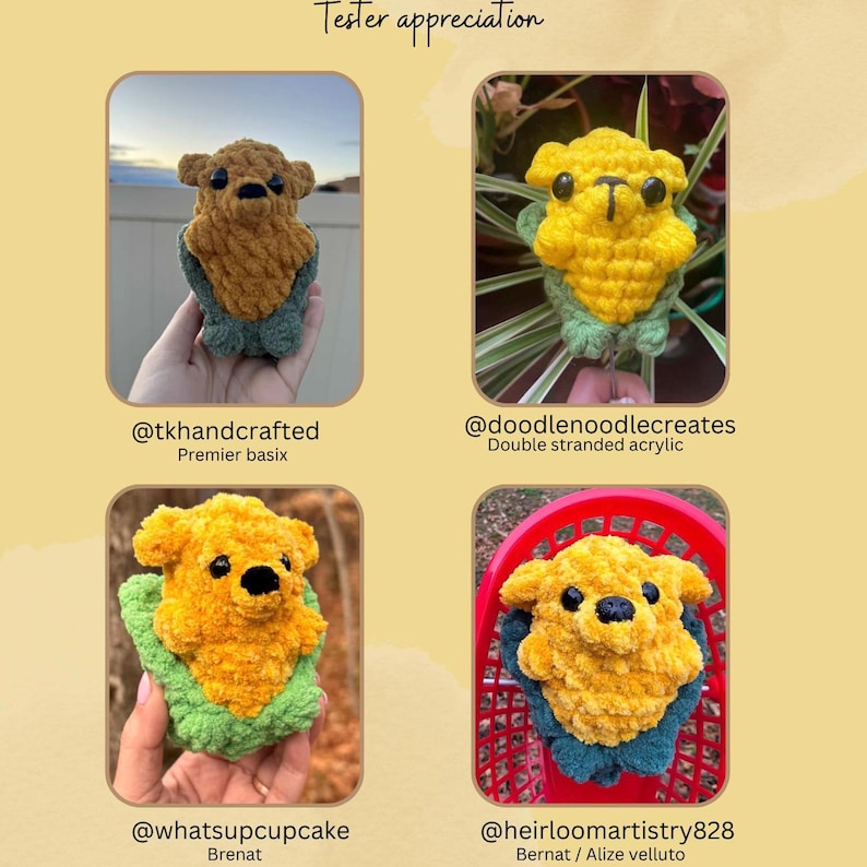 Corey the Corn Dog Crochet Pattern – Low-Sew Amigurumi PDF, Advanced Beginner Friendly Plush image 3