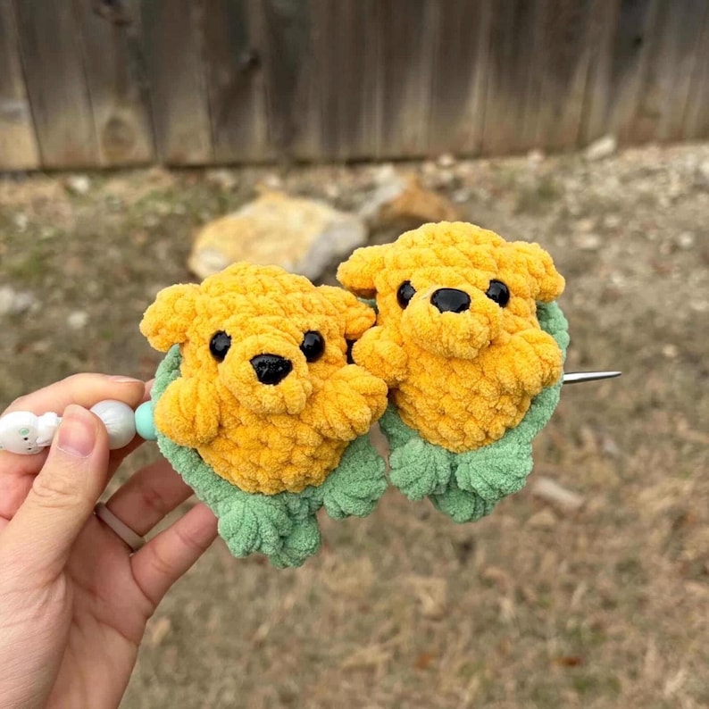 Corey the Corn Dog Crochet Pattern – Low-Sew Amigurumi PDF, Advanced Beginner Friendly Plush image 6