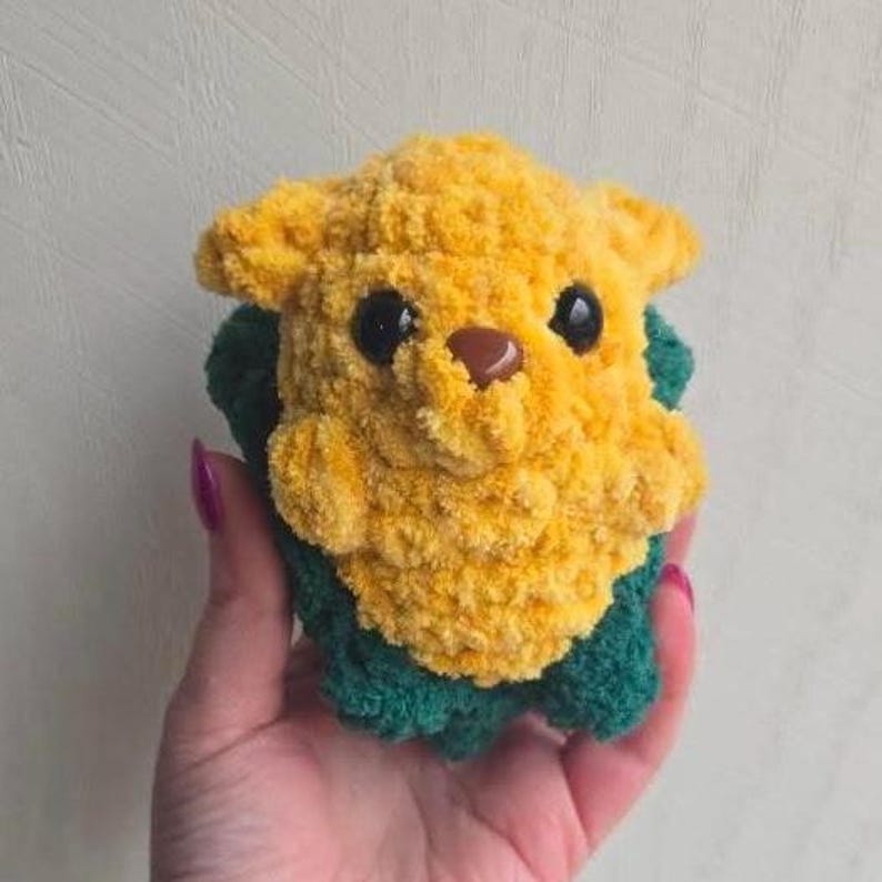 Corey the Corn Dog Crochet Pattern – Low-Sew Amigurumi PDF, Advanced Beginner Friendly Plush image 5