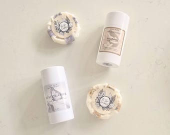 Botanical Body Bar or Balm Moisturizer | Non-Greasy Solid Lotion, Fast Absorbing Skincare | Dry Skincare