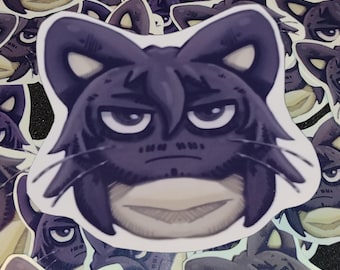 Pegatinas de Cat Aizawa / MHA, Héroe, Eraserhead, Pegatina