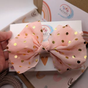 Sofia Baby Luxury tulle twin Bow-Headband main image 0