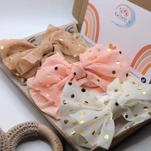 Sofia Baby Luxury tulle twin Bow-Headband