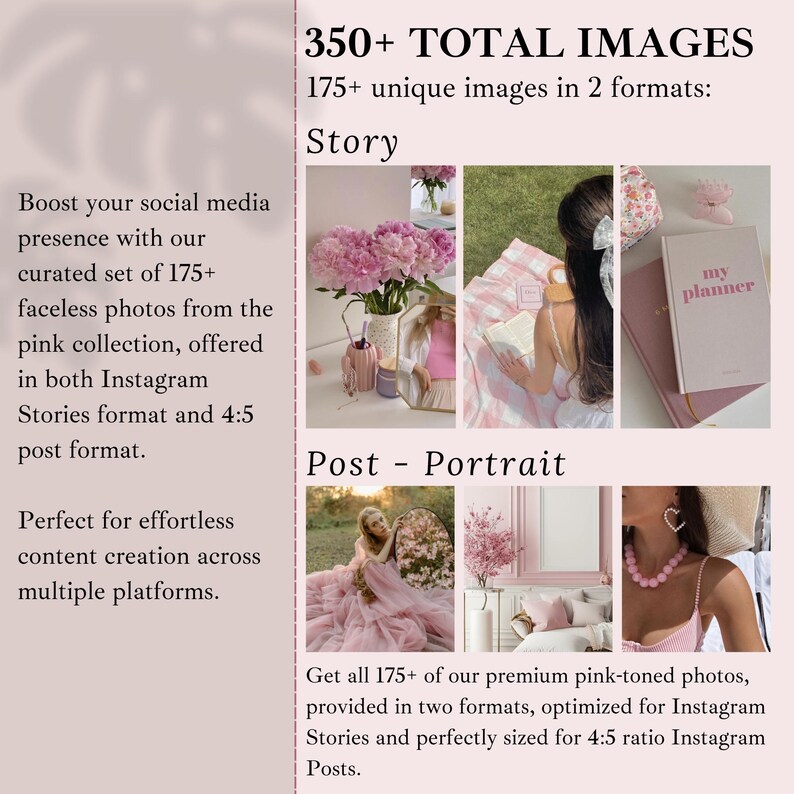 Pink Aesthetic Faceless Stock Photo, Coquette Instagram Pink Aesthetic Photos, Faceless Marketing Photos, Faceless Photos Feminine Brand Kit image 3