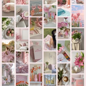 Pink Aesthetic Faceless Stock Photo, Coquette Instagram Pink Aesthetic Photos, Faceless Marketing Photos, Faceless Photos Feminine Brand Kit image 2