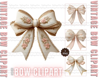 Pink Coquette Ribbon Bows Clipart, Coquetteful Clipart Png, Pink Ribbons, Vintage Ribbon Png, Pink Bow Ribbons Clipart