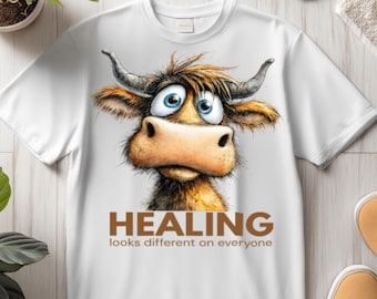 Healing Looks Different on Everyone PNG, Mental Health Quote Design, Chronic Illness/invisible Illness Awareness Tshirts, Self Care Graphics