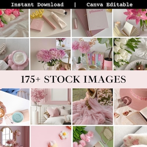 Pink Aesthetic Faceless Stock Photo, Coquette Instagram Pink Aesthetic Photos, Faceless Marketing Photos, Faceless Photos Feminine Brand Kit image 1