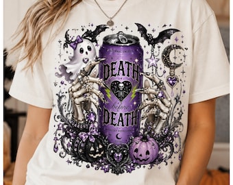 PNG de Poção de Bruxa para o Halloween, PNG de Café, PNG Gótico de Outono, Design de Camiseta Roxa para o Halloween, PNG de Sublimação de Bruxa, PNG em Alta, PNG Popular