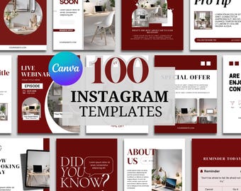 Szablon Instagrama Czerwony, 4:5 Szablony marki osobistej Instagram, Edytowalne posty w mediach społecznościowych, Historie i karuzela dla influencerów, trenerów, SMM