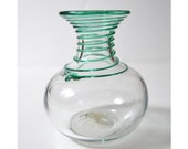 vintage BLENKO 6140 Sea Green bowl Wayne Husted