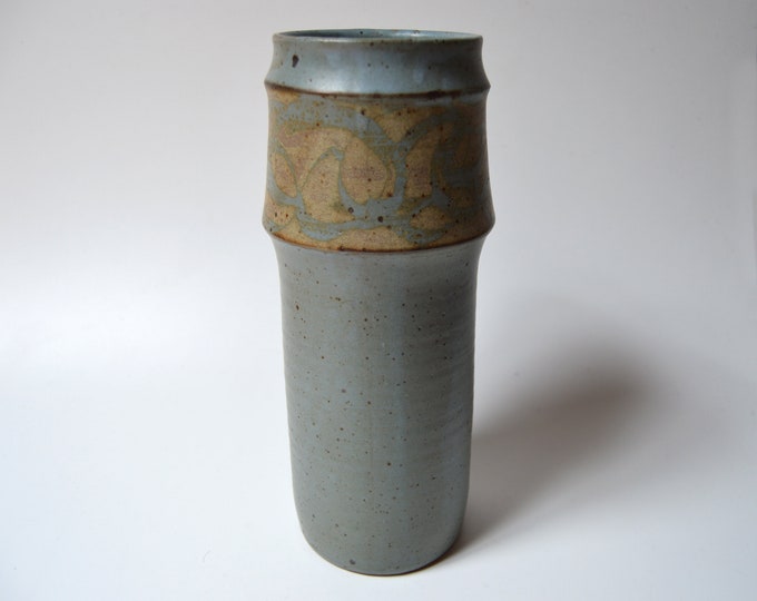 Signed ROSS CURTIS Studio Pottery Vase California Etsy