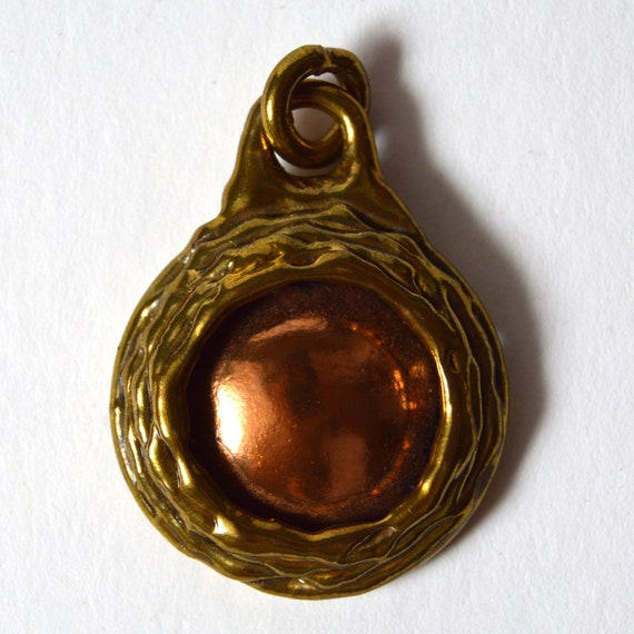 vintage pendant MAX ROBILLARD bohemian artist jew… - image 1