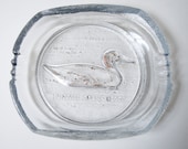 vintage MCM BLENKO 844 Pintail Drake Decoy large ashtray