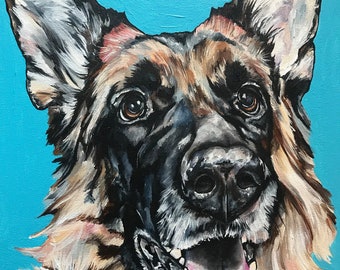 Custom Pet Portrait 16x20