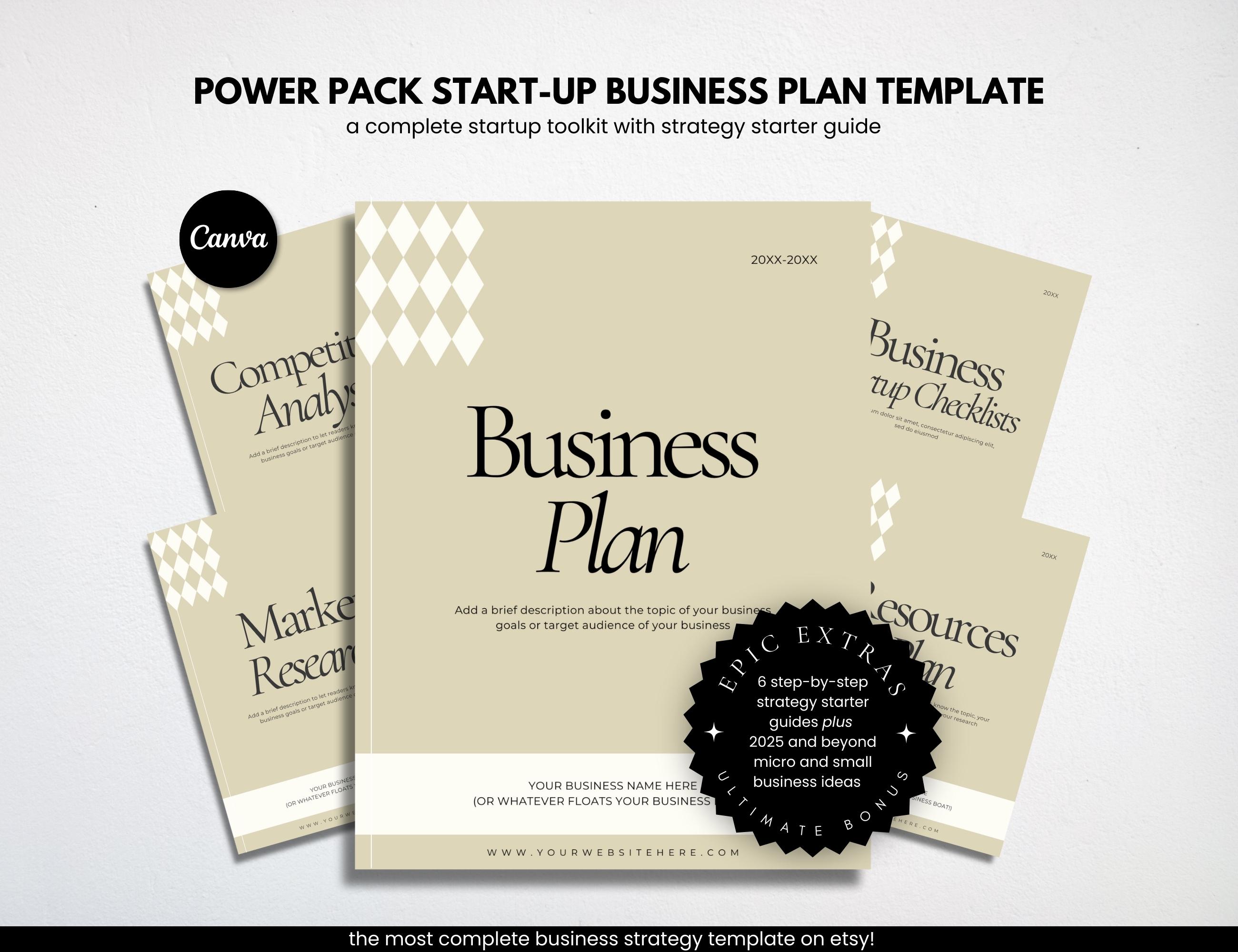 Power Pack Startup Business Plan Template | Business Plan Writers | Marketing Strategy Templates | Financial Plan for Business Plan