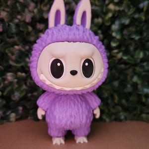 3D printed LABUBU character figure decoration for shelf or desk collection