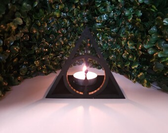 Death Hallow Candle Holder: 3D Printed WIZARD-INSPIRED Decor