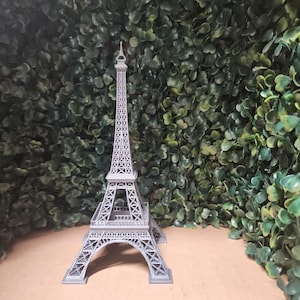 3D Printed Eiffel Tower Sculpture: Paris Landmark Decor, 7.25&quot;