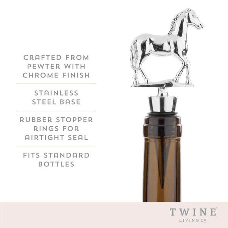 Kentucky Derby Racehorse Wine Stopper - Thumbnail 3